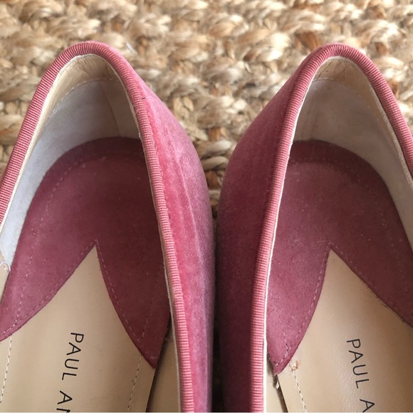 Paul Andrew Velvet Loafer with Grosgrain Trim. Italian 38 - Picture 7 of 11
